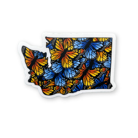 Washington Butterfly Sticker