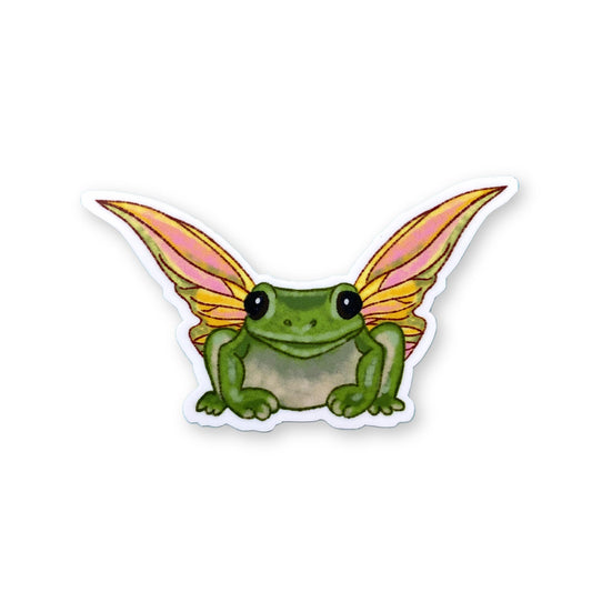 Frog with Wings Sticker