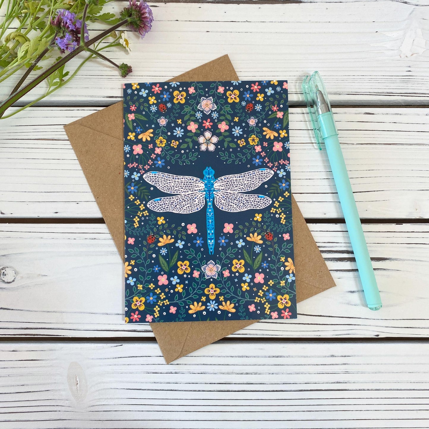 Dragonfly Greeting Card