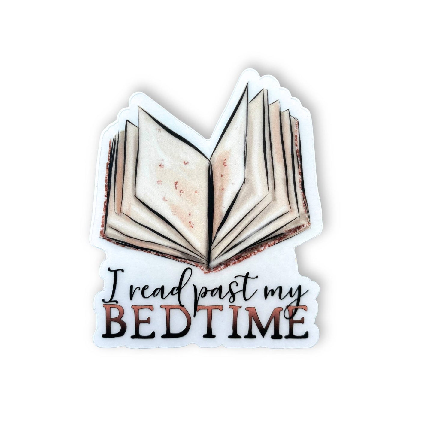 I Read Past my Bedtime Sticker