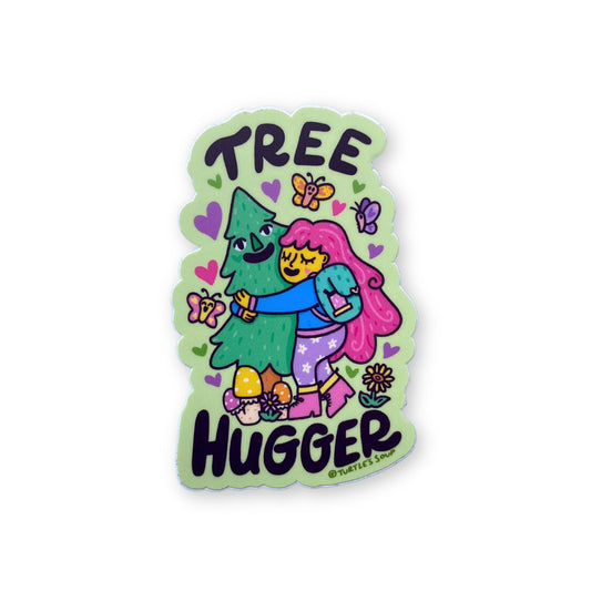 Tree Hugger Sticker