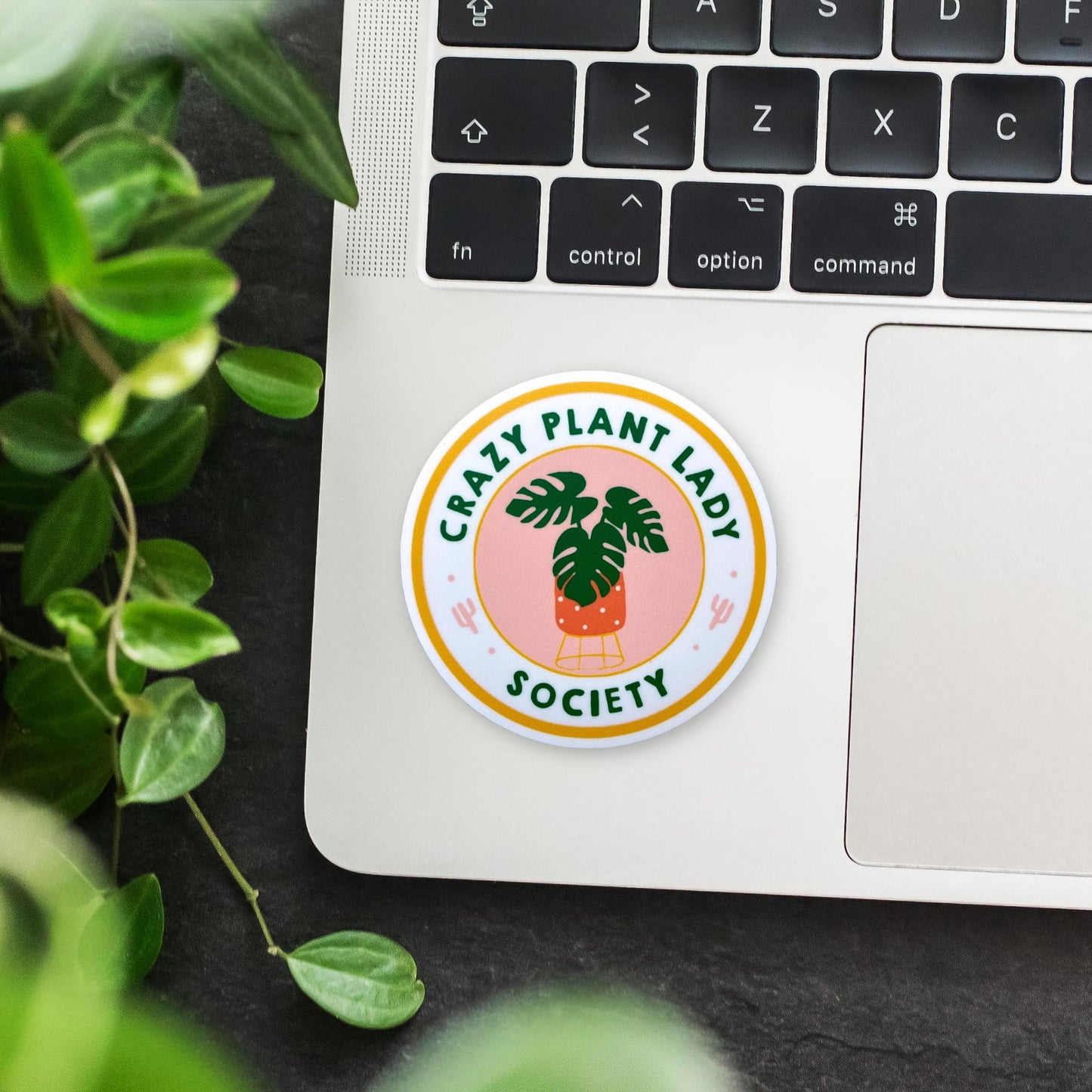 Crazy Plant Lady Society Sticker