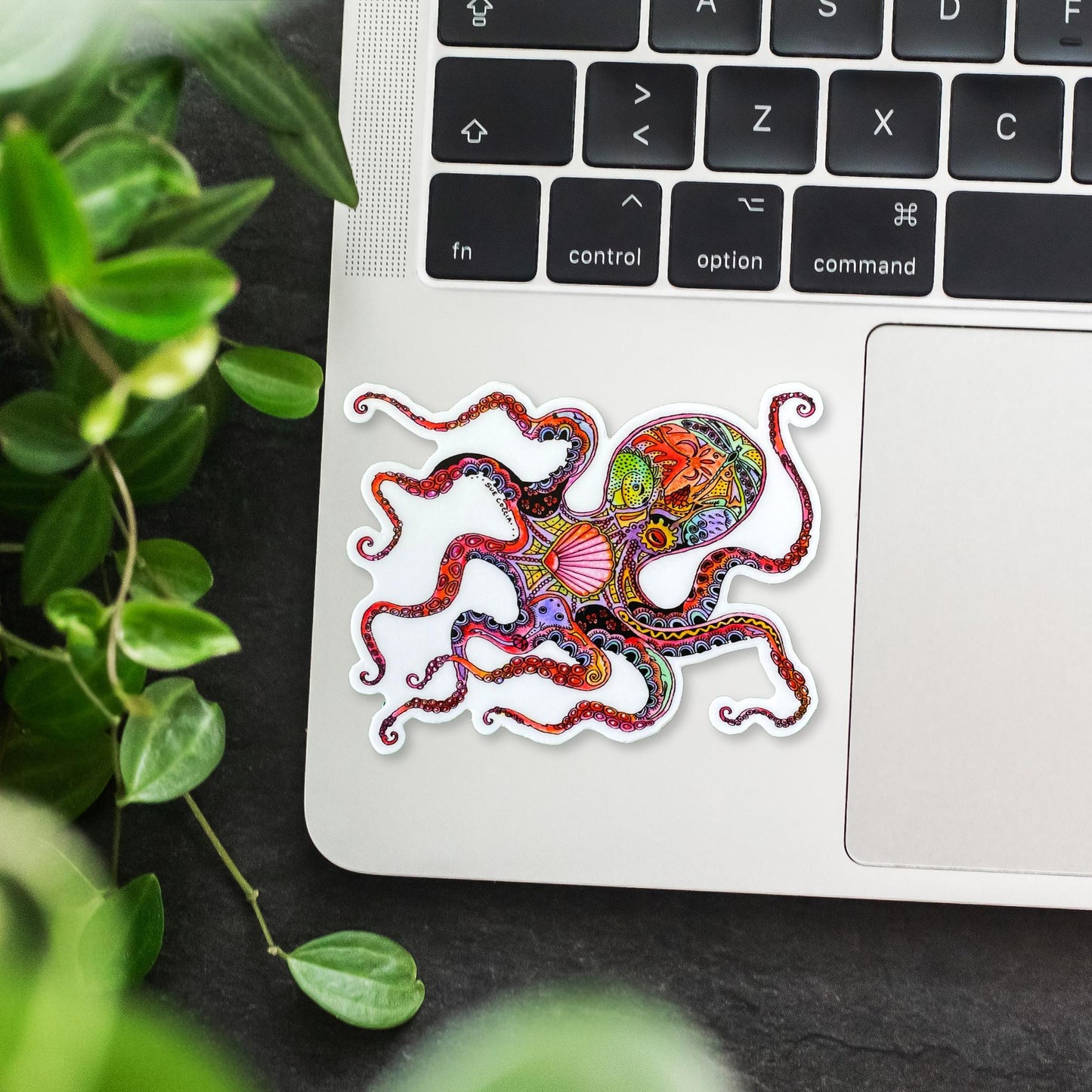 Fancy Octopus Sticker