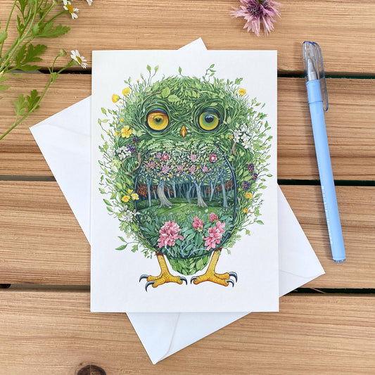 Adorable Owl Greeting Card